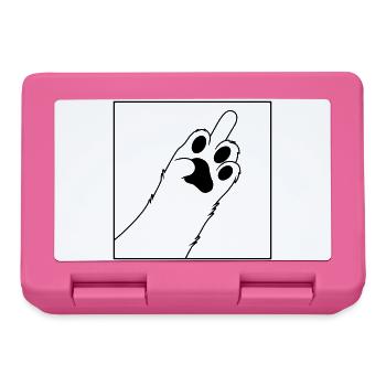 Hundepfote - Brotdose - Pink - Vorne