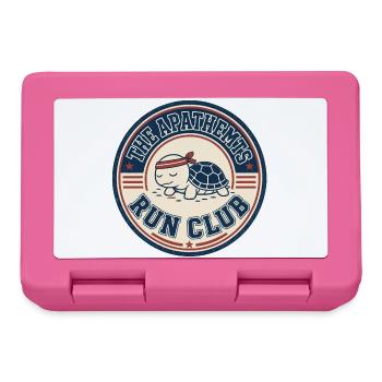 Apathhetic Turtle Run Club - Brotdose - Pink - Vorne