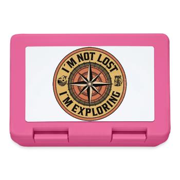  I’m Not Lost – I’m Exploring - Brotdose - Pink - Vorne