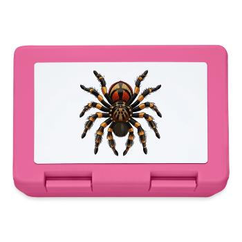 Vogelspinne - Brotdose - Pink - Vorne