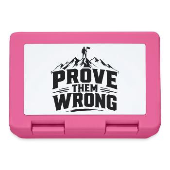 Prove Them Wrong - Brotdose - Pink - Vorne