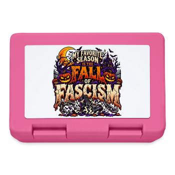 Unheimlicher Fall des Faschismus - Brotdose - Pink - Vorne