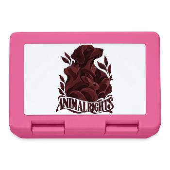 Animal Rights Botanical Animals - Brotdose - Pink - Vorne
