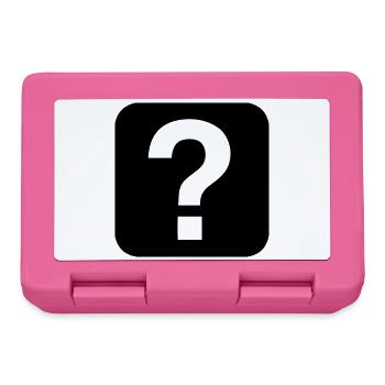 Hilfe - Help - Brotdose - Pink - Vorne