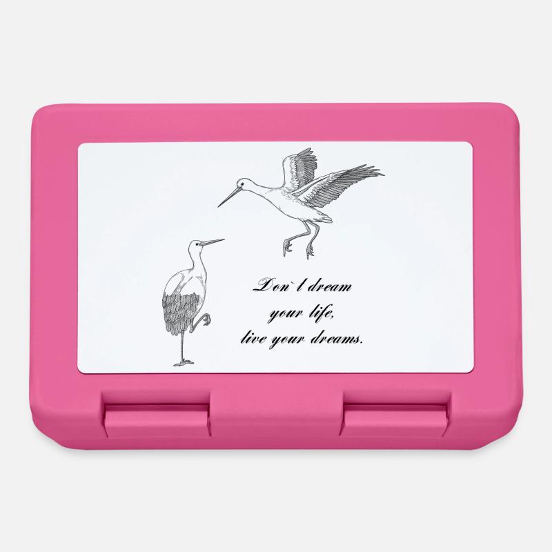 Storks - Lunchbox - pink