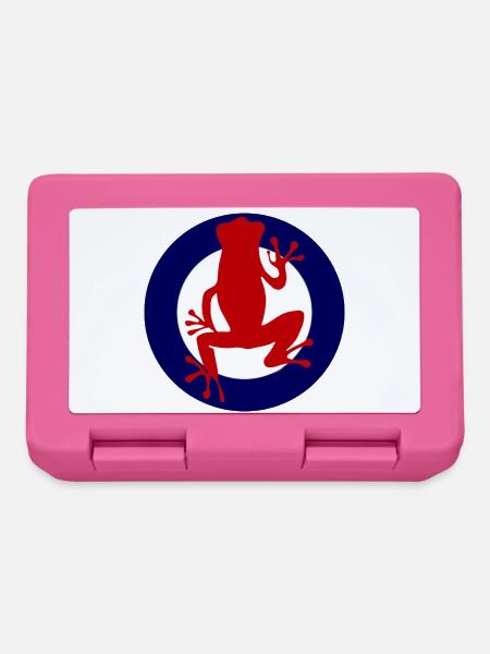 Red Salamander - Brotdose - Pink