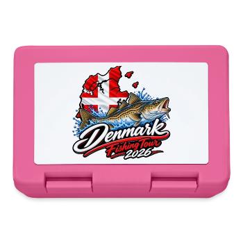 Dänemark Angelreise 2026 - Brotdose - Pink - Vorne