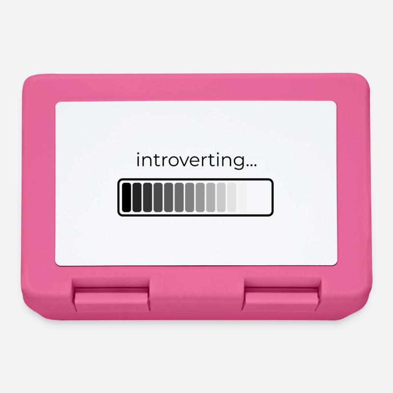 introvertierte Belastung - Brotdose - Pink