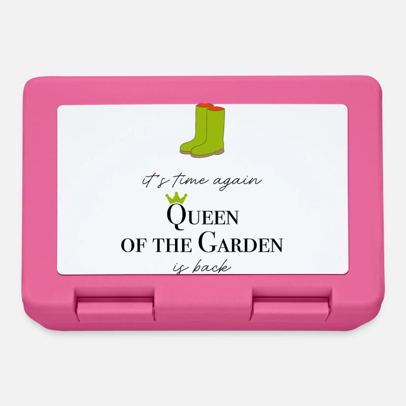 Garten - Brotdose - Pink