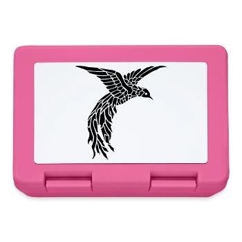 Vogel - Brotdose - Pink - Vorne