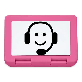 Nerd - Brotdose - Pink - Vorne