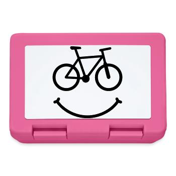 bike smile biker - Brotdose - Pink - Vorne