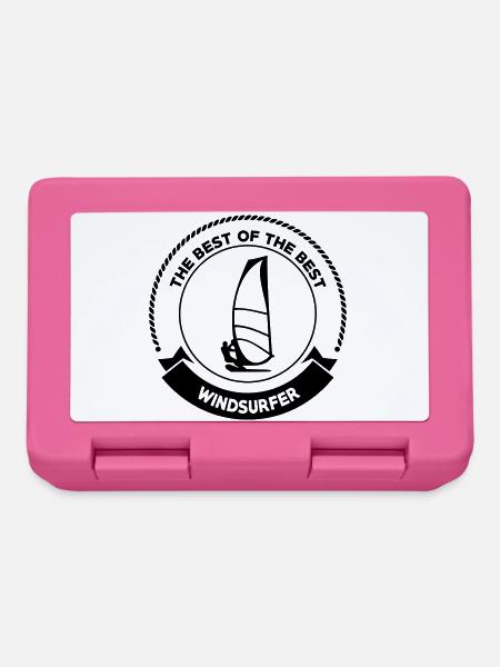 Windsurfen / Windsurfer / Windsurf / Windsurfing - Brotdose - Pink
