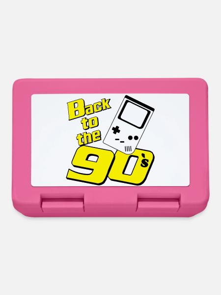 Fête des années 90 , Soirée à thème , Jeux rétro des années 90 (25) - Boîte à goûter - rose