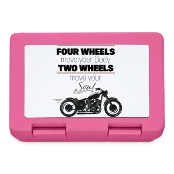 Bikers - Boîte à goûter - rose - Devant