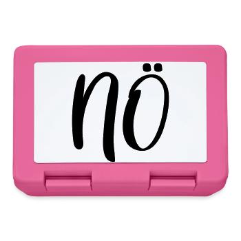 Nö Nein - Brotdose - Pink - Vorne