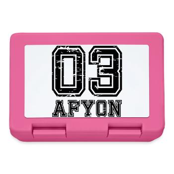 Afyon 03 used look - Lunchbox - pink - Front