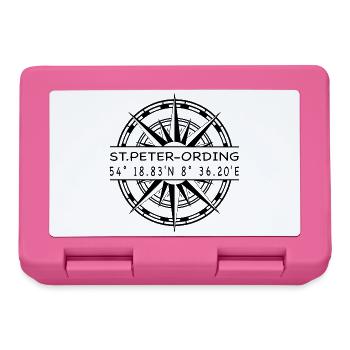 St Peter Ording - Brotdose - Pink - Vorne