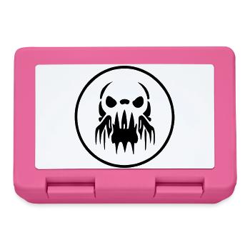 Logo Zombie Alien - Boîte à goûter - rose - Devant