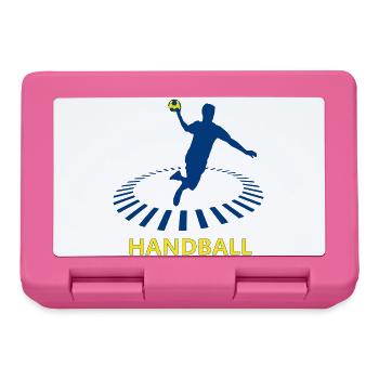 Handball - Boîte à goûter - rose - Devant