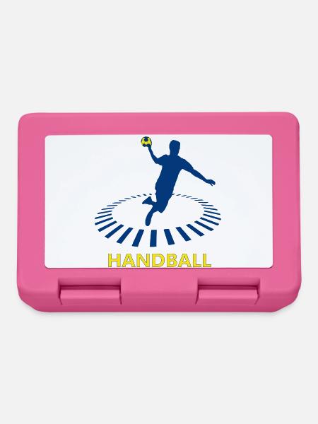 Handball - Boîte à goûter - rose