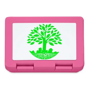 tree of life, zen, ecology - Lunchbox - pink - Front