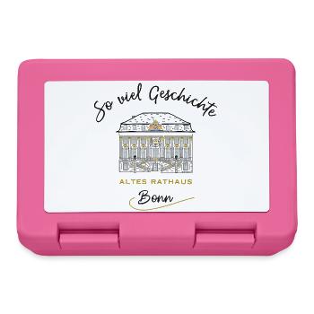 Altes Rathaus Bonn - Brotdose - Pink - Vorne