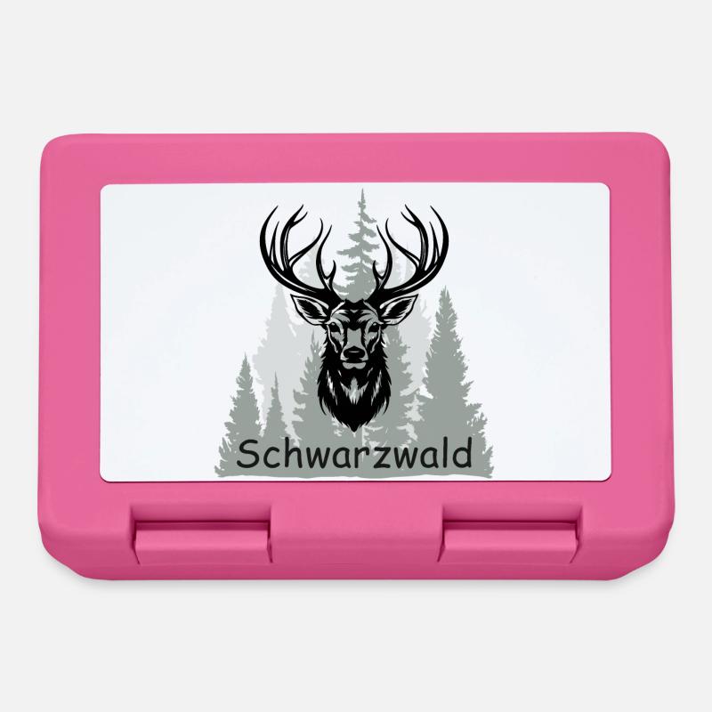 Schwarzwald - Brotdose - Pink