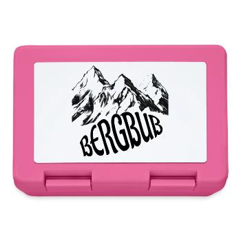 Bergbub - Brotdose - Pink - Vorne