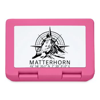 Matterhorn - Brotdose - Pink - Vorne