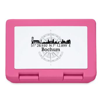 Skyline Bochum - Brotdose - Pink - Vorne