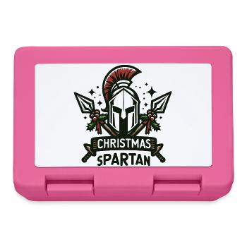 Spartan Christmas Muscle – Bodybuilding Gift - Lunchbox - pink - Front