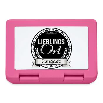 Lieblingsort Dangast - Brotdose - Pink - Vorne