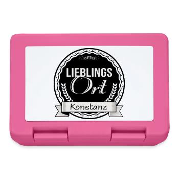 Lieblingsort Konstanz - Brotdose - Pink - Vorne