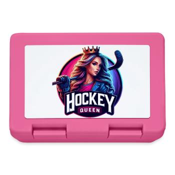 Reine du hockey - Boîte à goûter - rose - Devant