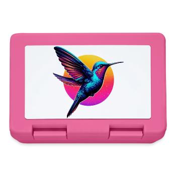 Colibri - Boîte à goûter - rose - Devant