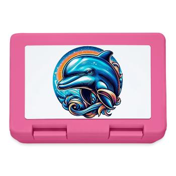 Dolphin - Lunchbox - pink - Front