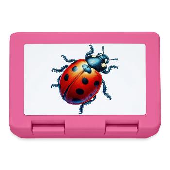 Coccinelle - Boîte à goûter - rose - Devant
