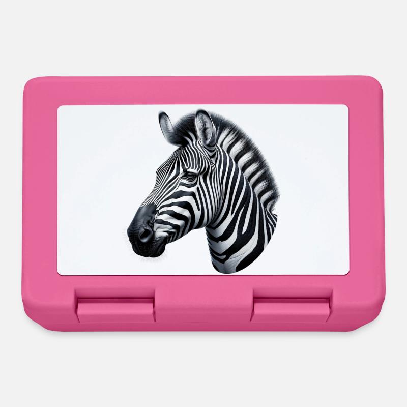 Zebra - Brotdose - Pink