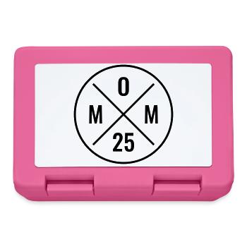 Mom 25 Baby Birth Mother Mother's Day Mom 2025 - Lunchbox - pink - Front