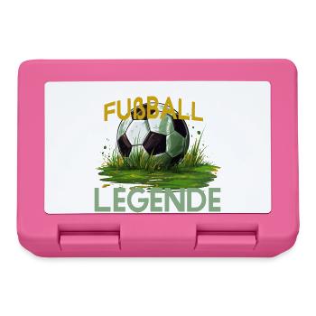 Fußball Legende - Brotdose - Pink - Vorne