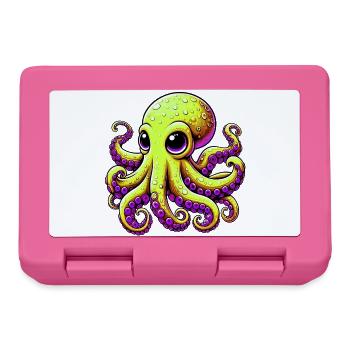 Octopus - Lunchbox - pink - Front