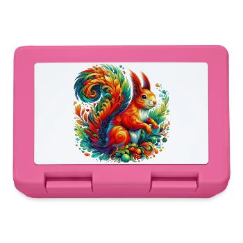 Squirrel - Lunchbox - pink - Front