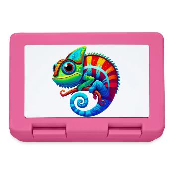 Chameleon - Lunchbox - pink - Front