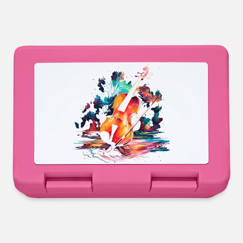 Violon Steamwave - Boîte à goûter - rose