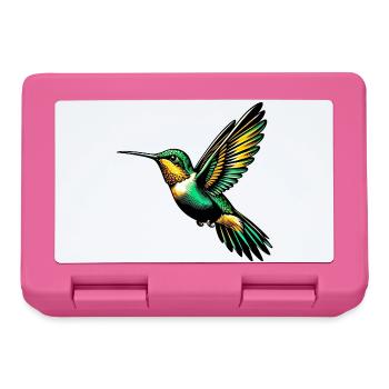 Colibri - Boîte à goûter - rose - Devant