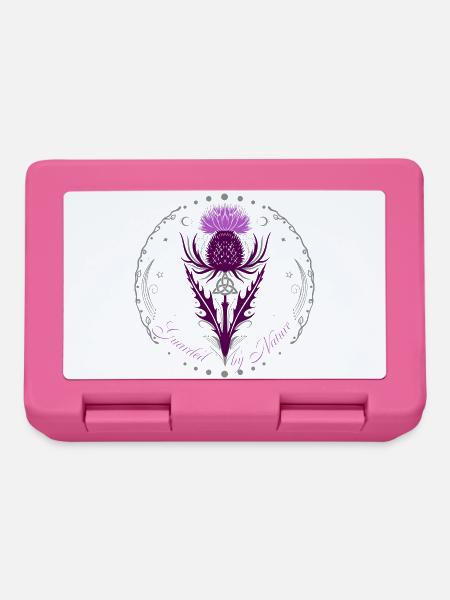 Chardon au Triquetra Gardé par la Nature - Boîte à goûter - rose