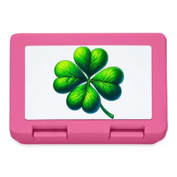 Four-leaf clover - Lunchbox - pink - Front