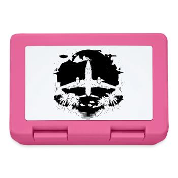 Aircraft Graphics - Lunchbox - pink - Front