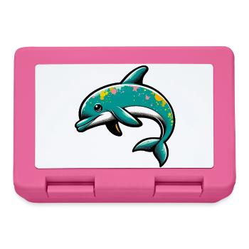 Delfin - Brotdose - Pink - Vorne